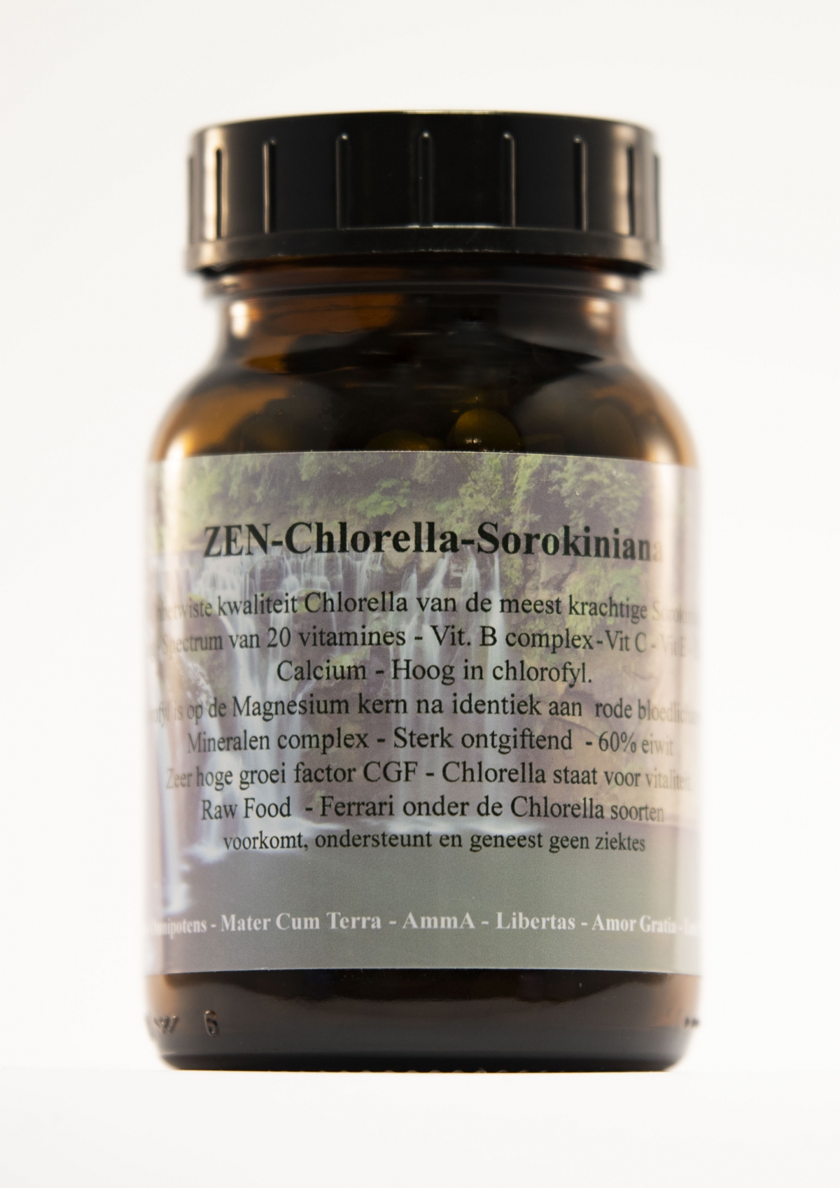 Chlorella 100% Sorokiniana Alg - ZEN - 750 tabs a 200 mg