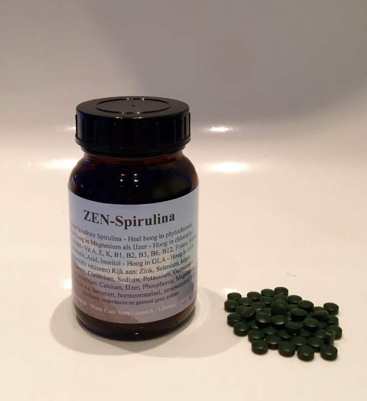 Spirulina - ZEN - 750 tabletjes a 200 mg