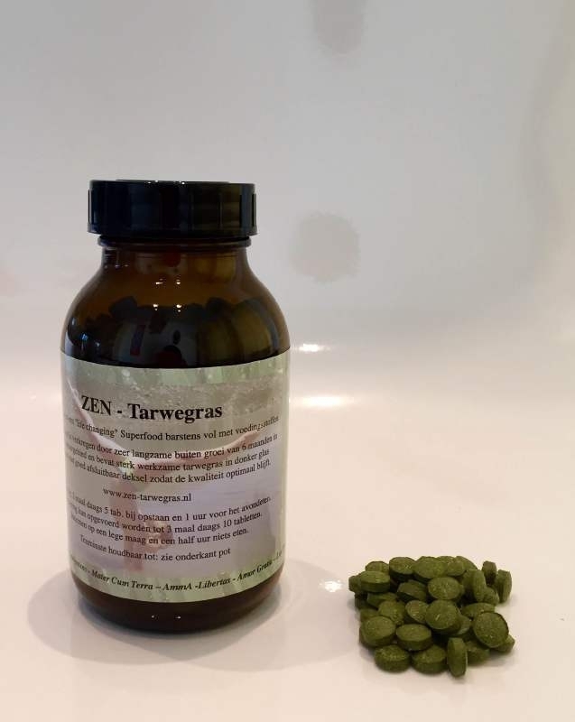 Tarwegras - Zen - 600 tabletten a 500 mg